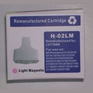  HP 02 Remanufactured Magenta Hi Yield Ink Cartridge for 