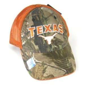    Texas Longhorns Realtree Camo and Mesh Hat 