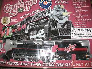 LIONEL A CHRISTMAS STORY G GAUGE TRAIN SET NEW  