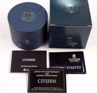 Citizen Watch ECO DRIVE Chronograph Date Titanium CA0260 52H NEW 