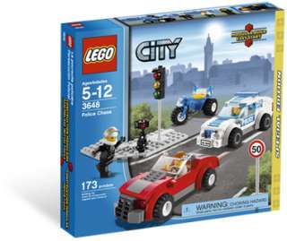 LEGO CITY POLICE SERIES 3648 Police Chase NISB SEALED  