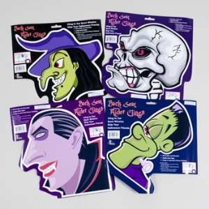  Back Seat Halloween Car Clings Case Pack 144