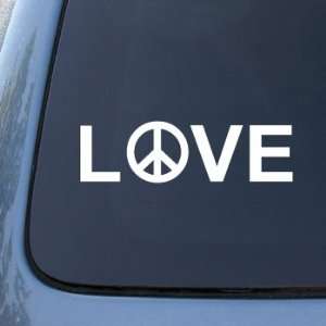 PEACE LOVE   Car, Truck, Notebook, Vinyl Decal Sticker #2131  Vinyl 