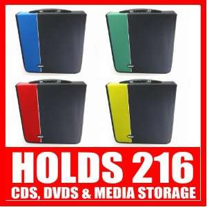 CD Holder DVD Case Storage Wallet Disc Organizer Book Media Capacity 