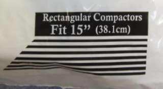 Package 15 Inch Trash Compactor Bags KitchenAid, Whirlpool, Kenmore 