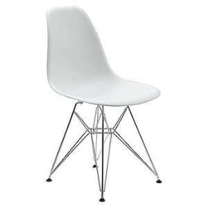  The Patricia White Eiffel chair Molded