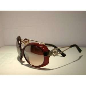   By French Design, Sunglasses, Big, Brown, Bold 