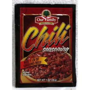 Chili Seasoning Mix 6   1 oz Packs By Grocery & Gourmet Food