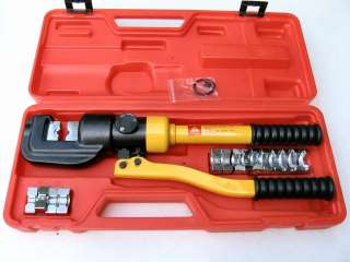 NEW 12 TON HYDRAULIC WIRE CABLE LUG TERMINAL CRIMPERS  