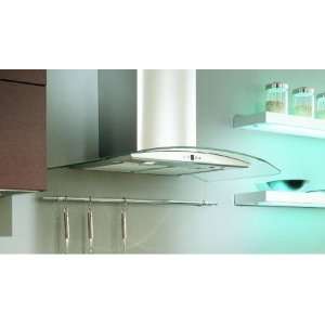 Designer Collection 36 Tratto Isola Wall Mount Chimney Range Hood 600 