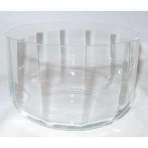  Decorative Beveled Clear Glass Small Bowl 5.5 Diameter 