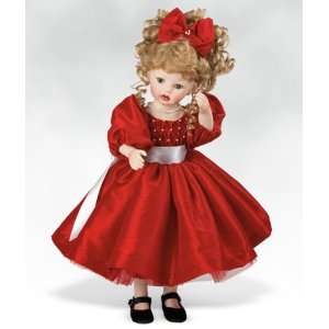 Scarlet, 14 Inch Collectible Girl Doll in Porcelain (Artist Kathy 