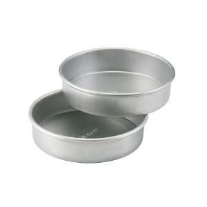  Anolon Commercial Bakeware 8 Inch Round Cake Pan, Set of 2 