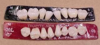   Porcelain Human False Teeth Dentist Dentures Denturist Crowns  