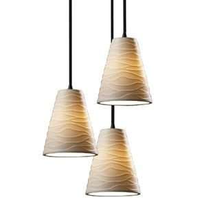   Cluster Cone Pendant by Justice Design Group  R067926 Shape Cone