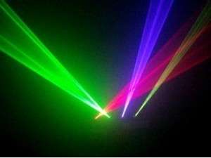 370mw 4 lens RGPY DMX disco stage DJ laser light LD  