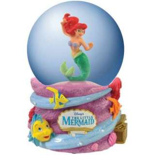   Sea 100MM Musical Little Mermaid Disney Waterglobe Snowglobe  