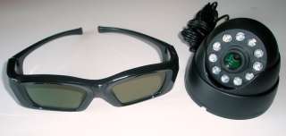 3D Glasses (1) Kit for Mitsubishi/Samsung DLP TV etc  