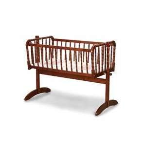  Jenny Lind Cradle by Angel Line Finish Cherry Baby