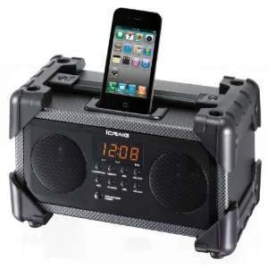   Industrial iPod/iPhone Docking Alarm Clock  Players & Accessories