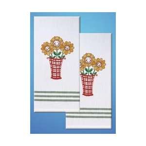  Tobin Needle Crafts Stamped Kitchen Towels For Embroidery 