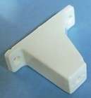 drawer slide plastic spacer white 2 3 16 3613 6
