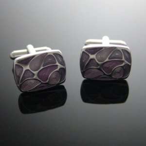  Purple Arc Cufflinks 