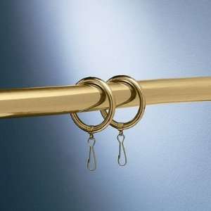  Gatco 802A Shower Curtain Rings in Polished Brass