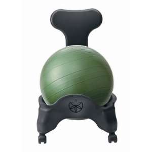  Scratch & Dent Gaiam Balance Ball Chair   SAGE GREEN
