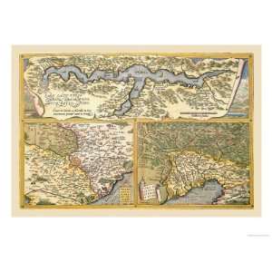   of Rome Giclee Poster Print by Abraham Ortelius, 16x12