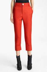 Boy. by Band of Outsiders Crop Straight Leg Flannel Pants $695.00