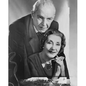  1960 photo Alfred Lunt and Lynn Fontanne ¿ in The Visit 