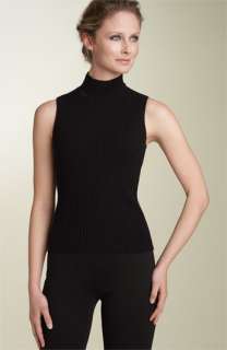 St. John Collection Ribbed Cashmere Shell  