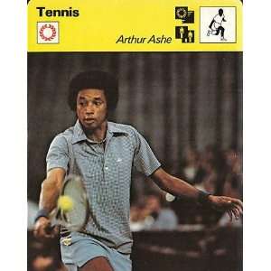  1977 79 Sportscaster Series 19 #1904 Arthur Ashe 