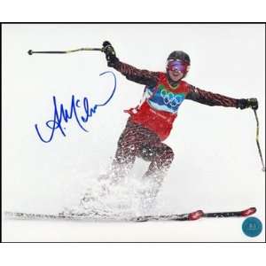  Ashleigh Mcivor 2010 Olympic Ski Cross Autographed/Hand 