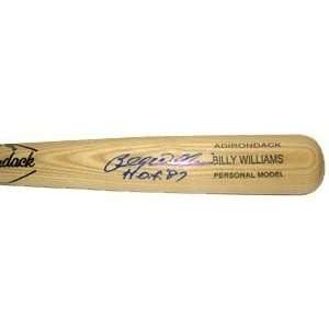 Billy Williams Autographed/Hand Signed Adirondack Engraved Bat with 