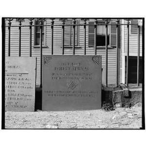  Grave of Robert Newman,Copps Hill Burying Grounds,Boston 
