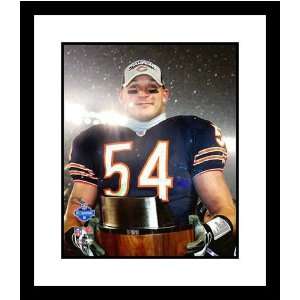  Brian Urlacher Framed Photo   2006 Chicago Bears George 