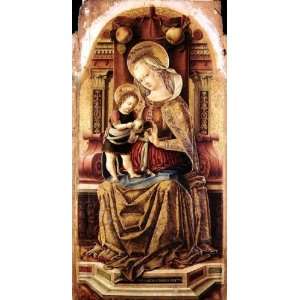 Hand Made Oil Reproduction   Carlo Crivelli   32 x 62 inches   Madonna 