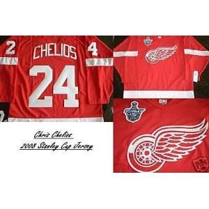 Chris Chelios Detroit Red Wings Jersey 08 Cup Patch   Small