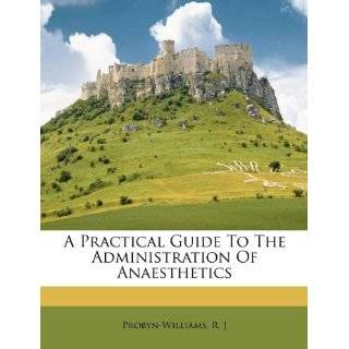   Anaesthetics by Probyn Williams R. J ( Paperback   Sept. 27, 2011