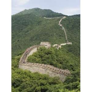  Great Wall of China, in Summer Time, Mutianyu, Near 
