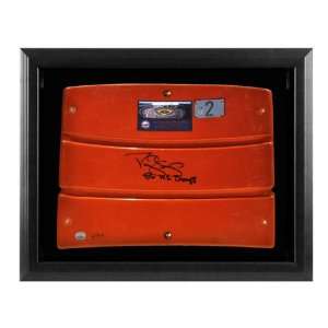 Darryl Strawberry New York Mets Autographed Orange Shea Seat Case w 