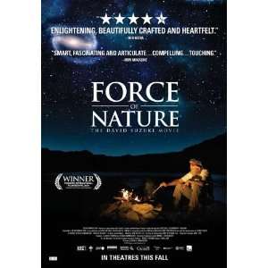  Force of Nature The David Suzuki Movie Movie Poster (11 x 