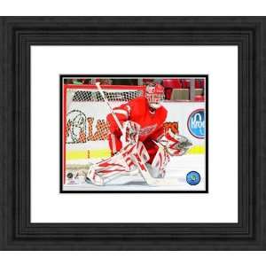  Framed Dominik Hasek Detroit Red Wings Photograph Sports 