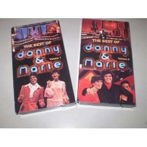  The Best of Donny & Marie Volume 1 & 2   2 VHS Everything 