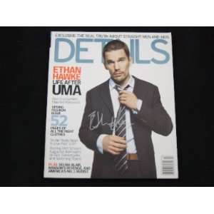 Ethan Hawke Daybreakers Hand Signed Autographed Magazine