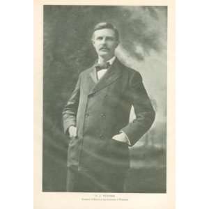    1902 Print Historian Frederick Jackson Turner 