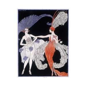  Purchase by Georges Barbier. size 16 inches width by 20 