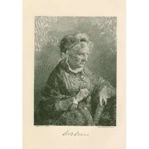  1887 Print Author Harriet Beecher Stowe 